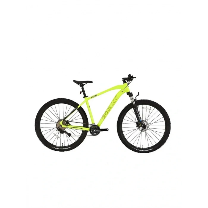 BİSAN MTX 7500 CUES ERKEK DAĞ BİSİKLETİ 48CM HD 27.5 JANT 20 VİTES NEON SARI BEYAZ SİYAH