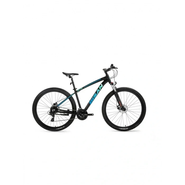 BİSAN MTX 7200 ERKEK DAĞ BİSİKLETİ 48CM MD 29 JANT 24 VİTES MAT SİYAH MAVİ