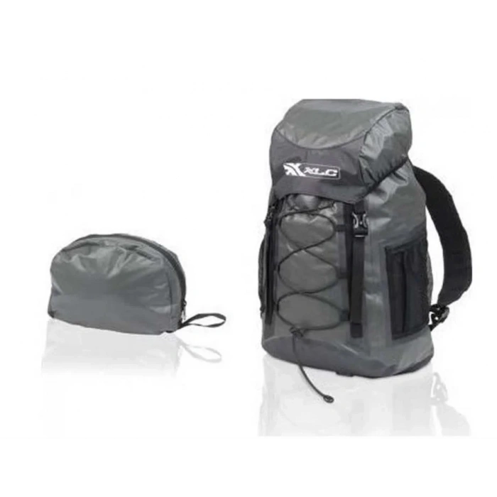 XLC SIRT ÇANTASI SU GEÇİRMEZ KATLANABİLİR BA-W23 22L ANTRASİT GRİ