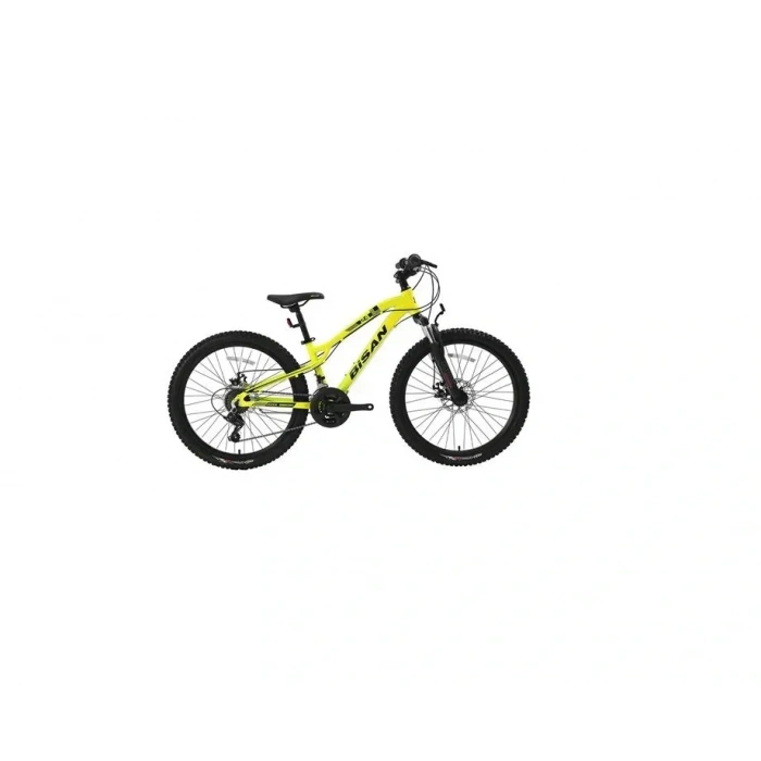 BİSAN KDX 2800-D ERKEK DAĞ BİSİKLETİ 32CM MD 24 JANT 21 VİTES SARI SİYAH