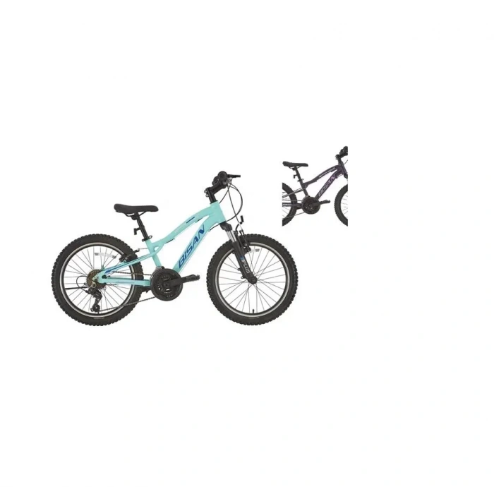 BİSAN KDX 2500-V KIZ ÇOCUK BİSİKLETİ 28CM V 20 JANT 21 VİTES METALİK MOR PEMBE BEYAZ