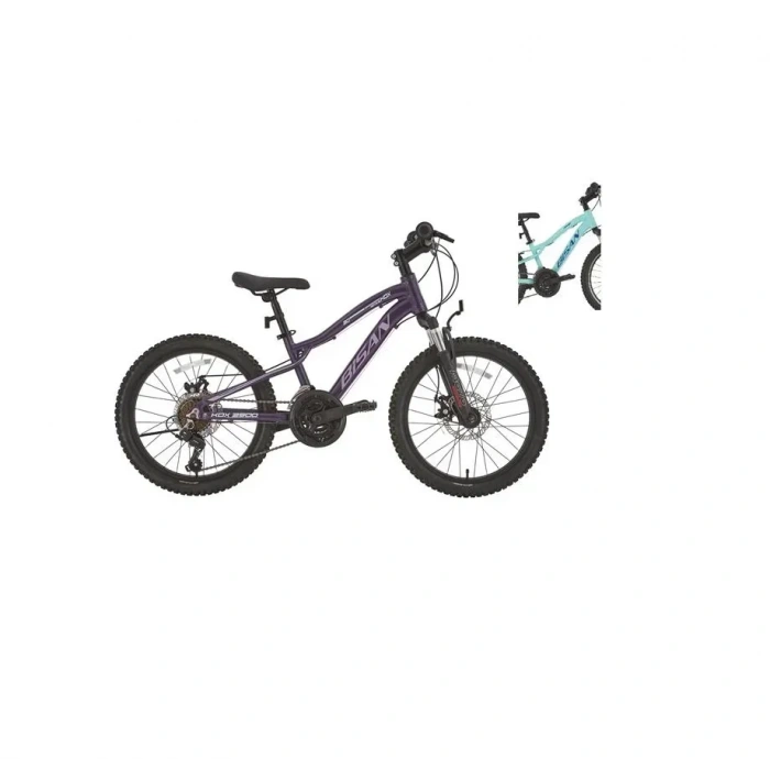 BİSAN KDX 2500-D KIZ ÇOCUK BİSİKLETİ 28CM MD 20 JANT 21 VİTES TURKUAZ MAVİ BEYAZ