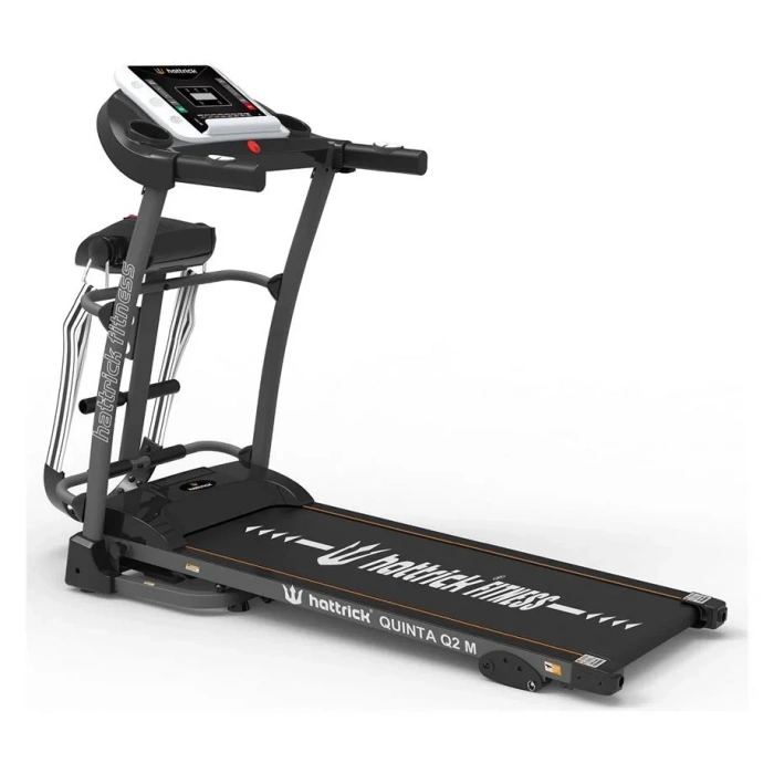 HATTRICK QUINTA Q2 M 2.5 HP MASAJ ALETLİ MANUEL EĞİMLİ SIT UP MOTORLU KOŞU BANDI SİYAH