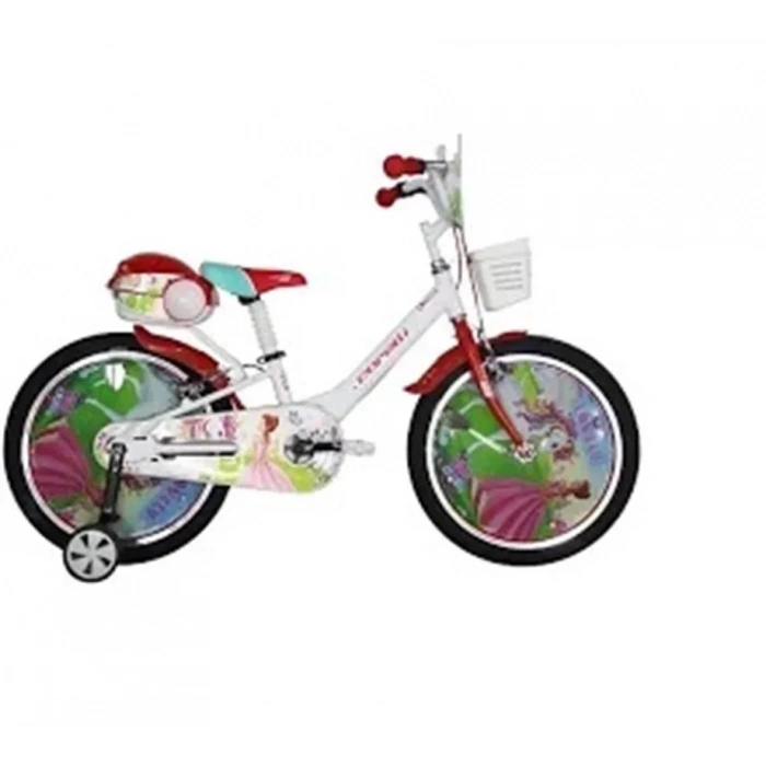 CORELLİ LOVELY KIZ ÇOCUK BİSİKLETİ V 20 JANT BEYAZ KIRMIZI
