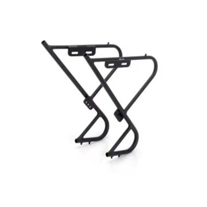 XLC LR-F02 LOWRIDER CARRIER BİSİKLET ÖN BAGAJ 26-28 JANT UYUMLU ALÜMİNYUM MAT SİYAH 2500601200