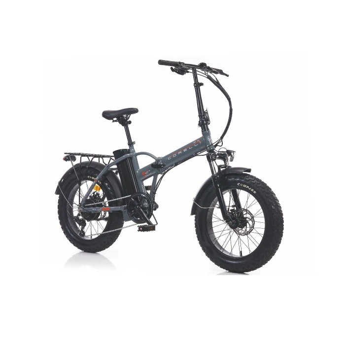 CORELLİ VONIQ FAT BIKE ELEKTRİKLİ KATLANIR BİSİKLET  42CM MD 20 JANT 8 VİTES GRİ