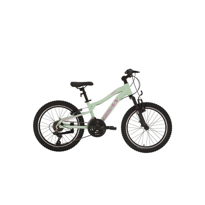 BİSAN KDX 2500-V KIZ ÇOCUK BİSİKLETİ 28CM V 20 JANT 21 VİTES MİNT YEŞİL PEMBE BEYAZ