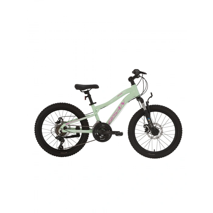 BİSAN KDX 2500-D KIZ ÇOCUK BİSİKLETİ 28CM MD 20 JANT 21 VİTES MİNT YEŞİL PEMBE BEYAZ