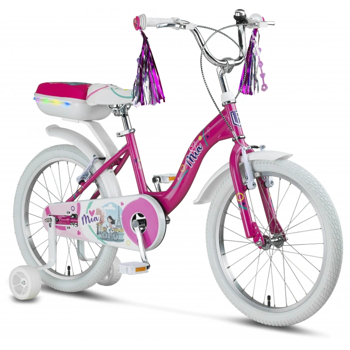 ÜMİT 2020 MIA-CANTA-V KIZ ÇOCUK BİSİKLETİ 20 JANT PEMBE
