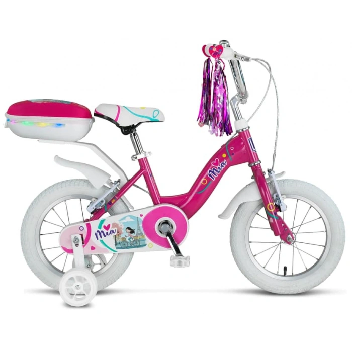 ÜMİT 1620 MIA-CANTA-V KIZ ÇOCUK BİSİKLETİ 16 JANT PEMBE