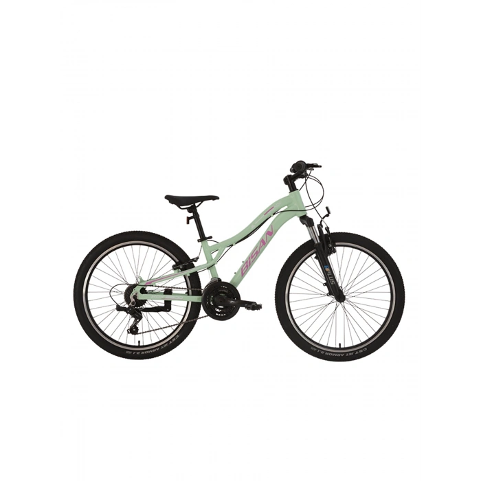 BİSAN KDX 2800-V KADIN DAĞ BİSİKLETİ 30CM V 24 JANT 21 VİTES MİNT YEŞİL PEMBE BEYAZ