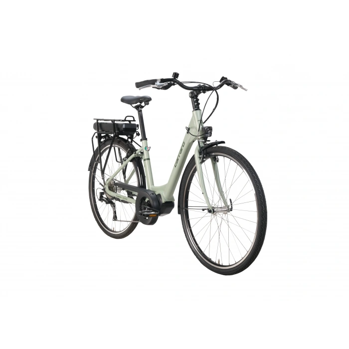 CARRARO E-POWER KADIN ŞEHİR BİSİKLETİ 450H V 28 JANT MAT ADAÇAYI KOYU YEŞİL
