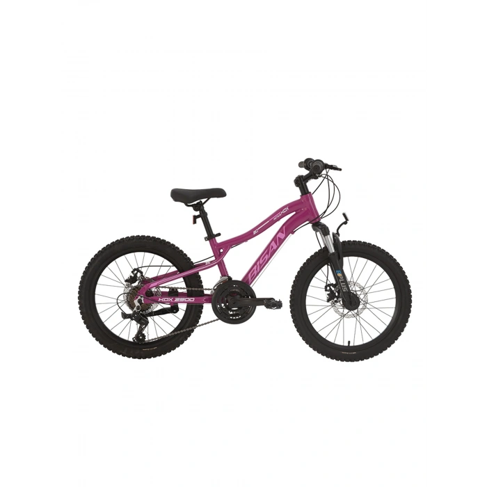 BİSAN KDX 2500-D KIZ ÇOCUK BİSİKLETİ 28CM MD 20 JANT 21 VİTES MOR PEMBE BEYAZ