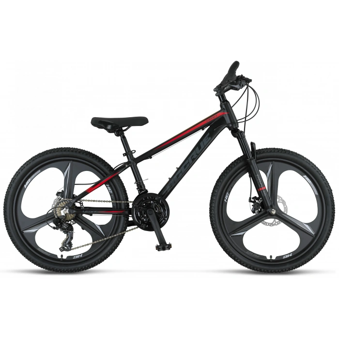 ÜMİT 2656 ACCRUE MD ERKEK DAĞ BİSİKLETİ 355H 26 JANT 21 VİTES BLACK RED