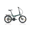 BIANCHI ADHOC KATLANIR BİSİKLET 380H MD 20 JANT 21 VİTES TOURNEY GREEN CELESTE GLOSSY