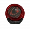 ZOLİ 12X1000 BİSİKLET ŞİFRELİ KİLİT XBYC 4522 KIRMIZI