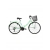 BİSAN LOTUS KADIN ŞEHİR BİSİKLETİ 34CM V 24 JANT 21 VİTES MİNT YEŞİL BEYAZ