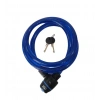 ZOLİ BİSİKLET KİLİT HALAT 15X1500 84118 ANAHTARLI MAVİ KLT-107-1