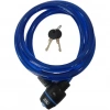 ZOLİ BİSİKLET KİLİT HALAT 15X1000 84118 ANAHTARLI MAVİ KLT-105-1