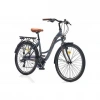 CORELLİ GLOWIE KADIN ŞEHİR BİSİKLETİ 410H V 24 JANT 21 VİTES MAT GRİ KAHVE