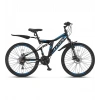 ÜMİT 2638 BLACKRIDER 2D ERKEK DAĞ BİSİKLETİ MD 26 JANT 21 VİTES SİYAH İNDİGO