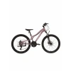 BİSAN KDX 2800-D KADIN DAĞ BİSİKLETİ 30CM MD 24 JANT 21 VİTES METALİK PEMBE BEYAZ