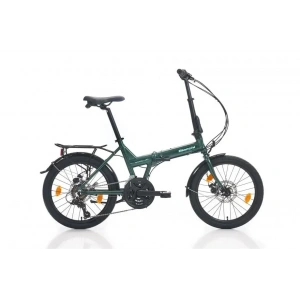 BIANCHI ADHOC KATLANIR BİSİKLET 380H MD 20 JANT 21 VİTES TOURNEY GREEN CELESTE GLOSSY