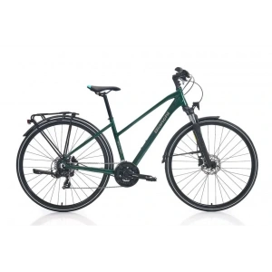 BIANCHI NEWTOURER 21 ST TOURNEY KADIN ŞEHİR BİSİKLETİ 510H HD 28 JANT 21 VİTES KOYU YEŞİL GRİ