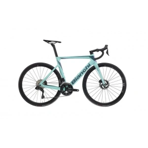 BIANCHI OLTRE RACE 105 DISC KARBON ERKEK YOL YARIŞ BİSİKLETİ 500H HD 28 JANT 12 VİTES IRID MAT