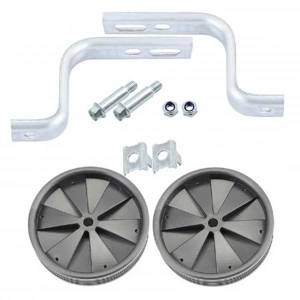 UMT BİSİKLET DENGE TEKERİ 16 JANT UYUMLU SET SİYAH YNT-100