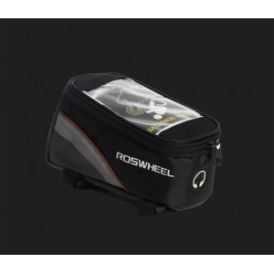 XBYC 896 BİSİKLET KADRO ÜSTÜ ÇANTA SİYAH KIRMIZI