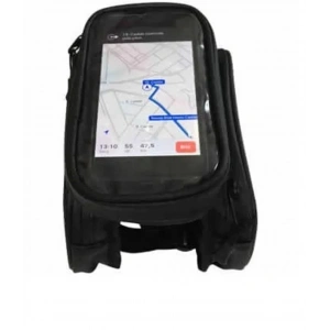 XBYC 835 BİSİKLET KADRO ÜSTÜ ÇANTA SİYAH SARI