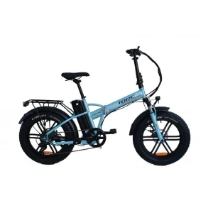 TORC TRC-10 GAZ KOLLU ELEKTRİKLİ KATLANIR BİSİKLET 420H MD 20 JANT 7 VİTES TURKUAZ