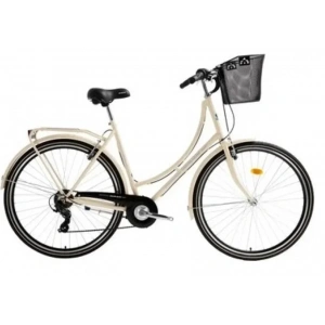 BİSAN PARADISE S KADIN ŞEHİR BİSİKLETİ 56CM V 28 JANT 7 VİTES KREM SİYAH