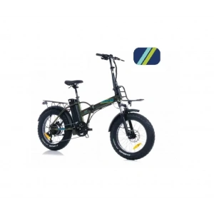 CORELLİ BROSTER MOONER FAT BIKE ELEKTRİKLİ KATLANIR BİSİKLET 42CM HD 20 JANT 7 VİTES METALİK MAVİ