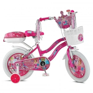 ÜMİT 1608 PRINCESS-SEPET-V-KIZ ÇOCUK BİSİKLETİ 16 JANT PEMBE