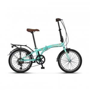 ÜMİT 2034 CUNDA KATLANIR BİSİKLET V 20 JANT 6 VİTES TURKUAZ GOLD