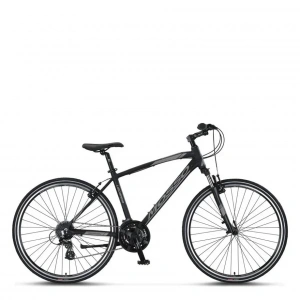 MOSSO LEGARDA-2324-MSM-V ERKEK ŞEHİR BİSİKLETİ 460H 28 JANT 24 VİTES SİYAH ANTRASİT