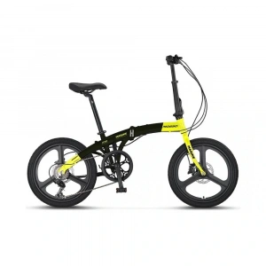 MOSSO MARINE-20-HYD-7V KATLANIR BİSİKLET 310H 20 JANT 7 VİTES SİYAH LIME