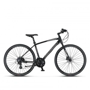 MOSSO LEGARDA-2324-MDM-H ERKEK ŞEHİR BİSİKLETİ 410H HD 28 JANT 24 VİTES SİYAH ANTRASİT