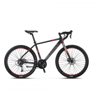MOSSO GVL270 CLARIS ERKEK ŞEHİR BİSİKLETİ 535H MD 27.5 JANT 16 VİTES SİYAH KIRMIZI