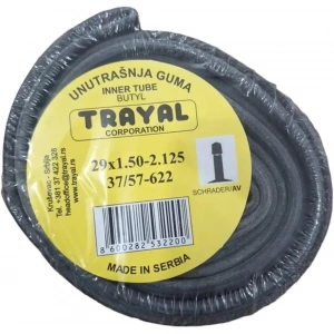 TRAYAL CORPORATION 29X1.50 2.125 37/57/-622 AV İÇ LASTİK KALIN SİBOB SİYAH