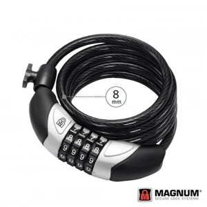 MAGNUM BİSİKLET ŞİFRELİ KİLİT HALAT 8X1800 4B 3112 KLT-203
