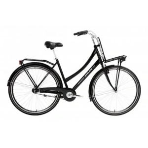 BİSAN FLUANTE C KADIN ŞEHİR BİSİKLETİ 52CM V 28 JANT 1 VİTES PARLAK SİYAH SİLVER