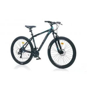 CORELLİ FELİX 2.2 ERKEK DAĞ BİSİKLETİ 355H MD 24 JANT 24 VİTES SİYAH MAVİ TURKUAZ