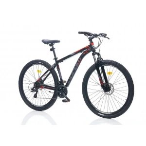 CORELLİ FELİX 2.2 ERKEK DAĞ BİSİKLETİ 355H MD 24 JANT 24 VİTES SİYAH KIRMIZI GRİ