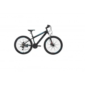 BİSAN COOPER ERKEK DAĞ BİSİKLETİ 30 CM HD 24 JANT 21 VİTES MAT SİYAH MAVİ