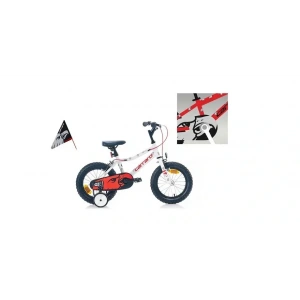CARRARO RED EAGLE ERKEK ÇOCUK BİSİKLETİ 230H V 14 JANT KIRMIZI SİYAH
