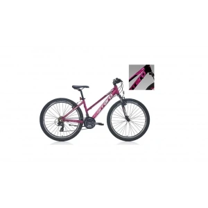 CARRARO FORCE 601 KADIN DAĞ BİSİKLETİ 380H V 26 JANT 21 VİTES MAT SİYAH FUŞYA BEYAZ