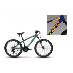 CARRARO FORCE 400 ERKEK DAĞ BİSİKLETİ 325H V 24 JANT 21 VİTES MAT PETROL KIRMIZI TURUNCU